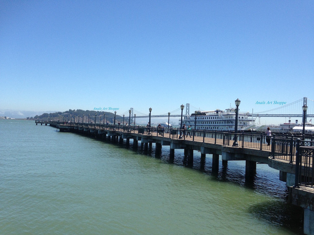 Fisherman's Wharf San Francisco, California  - Digital Photo