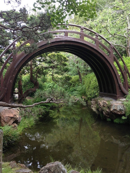 Japanese Tea Garden Bridge Japanese Tea Garden At Gardens Of Golden