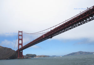 Golden Gate Bridge, San Francisco California - Digital Photo